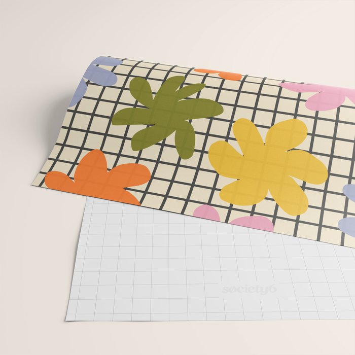 Playful Flowers #1 Wrapping Paper Gallery Image 2