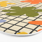 Playful Flowers #1 Bath Mat Gallery Image 3