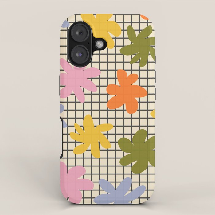 Playful Flowers #1 iPhone Case Gallery Image 1