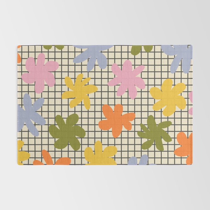 Playful Flowers #1 Rug Gallery Image 2