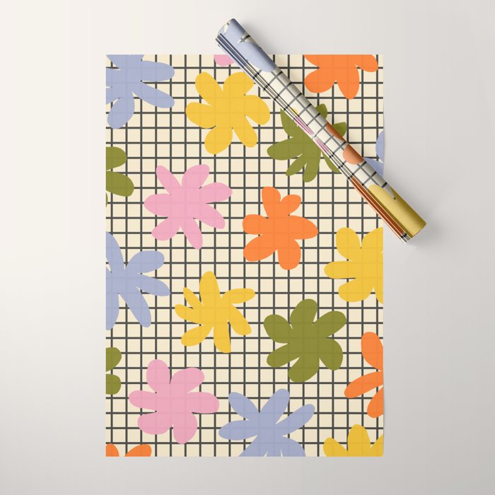 Playful Flowers #1 Wrapping Paper Gallery Image 1