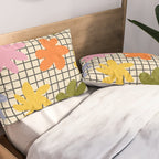 Playful Flowers #1 Pillow Sham Gallery Image 2