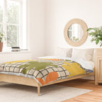 Playful Flowers #1 Duvet Cover Gallery Image 2