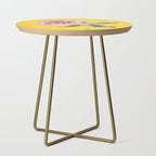 Watercolor Rose Side Table Gallery Image 1