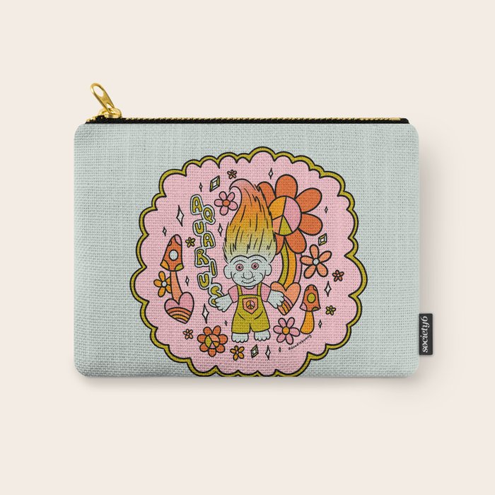Aquarius Troll Carry All Pouch Gallery Image 1