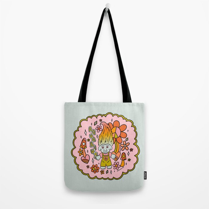 Aquarius Troll Tote Bag Gallery Image 2