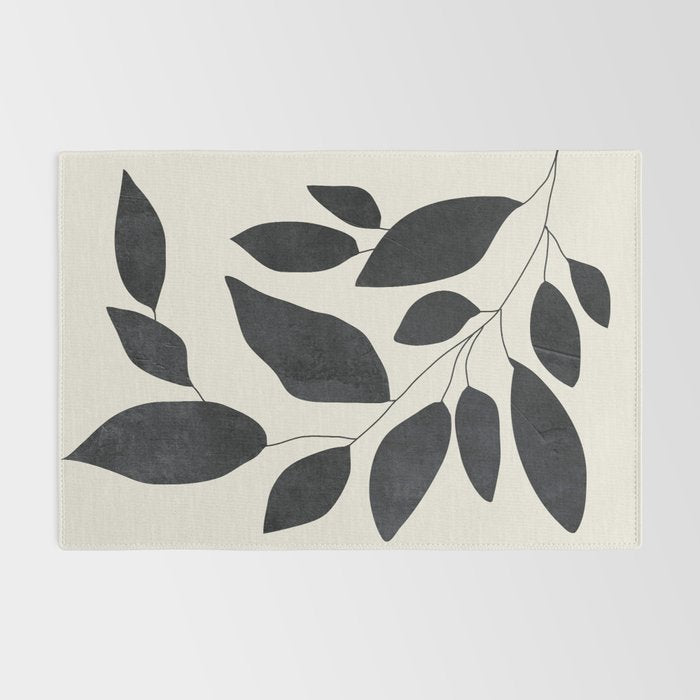 Abstract Art /Minimal Plant 139 Rug Gallery Image 2