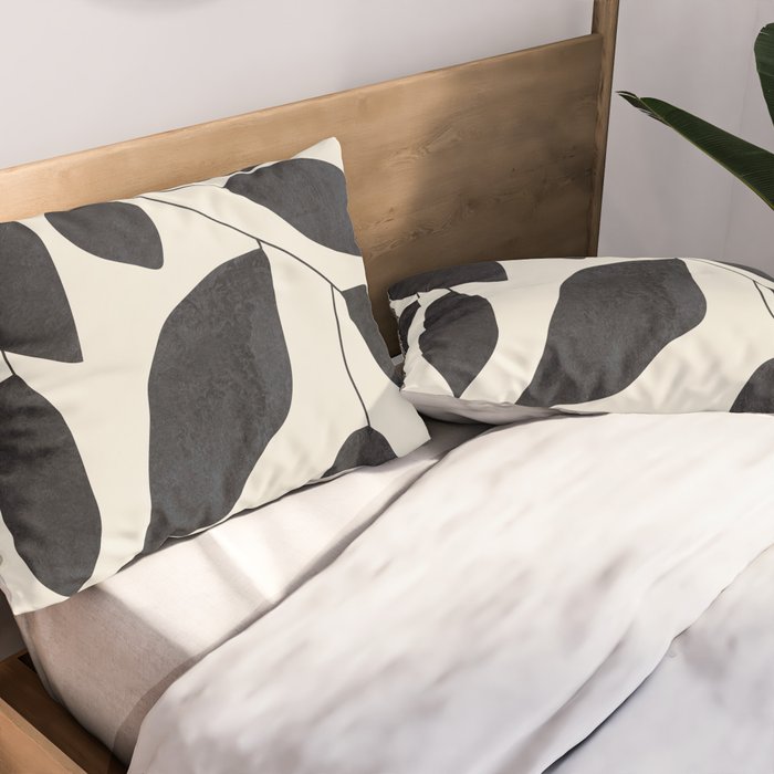 Abstract Art /Minimal Plant 139 Pillow Sham Gallery Image 2
