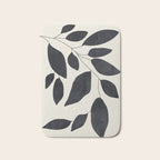 Abstract Art /Minimal Plant 139 Bath Mat Gallery Image 1