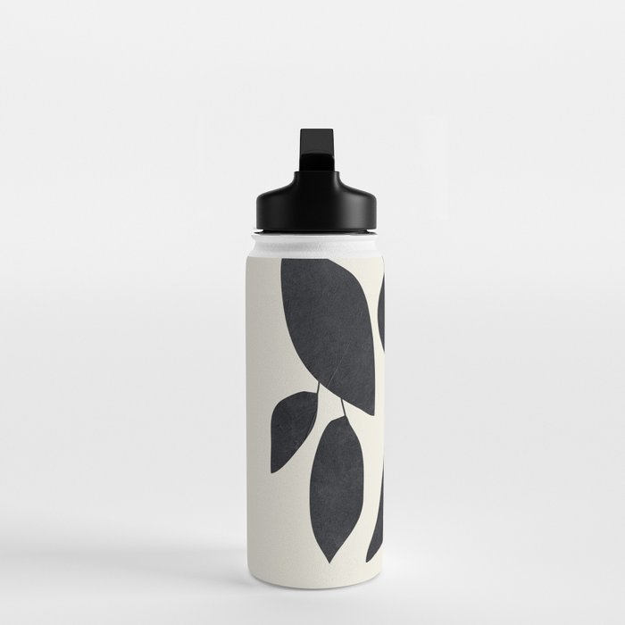 Abstract Art /Minimal Plant 139 Water Bottle Gallery Image 3