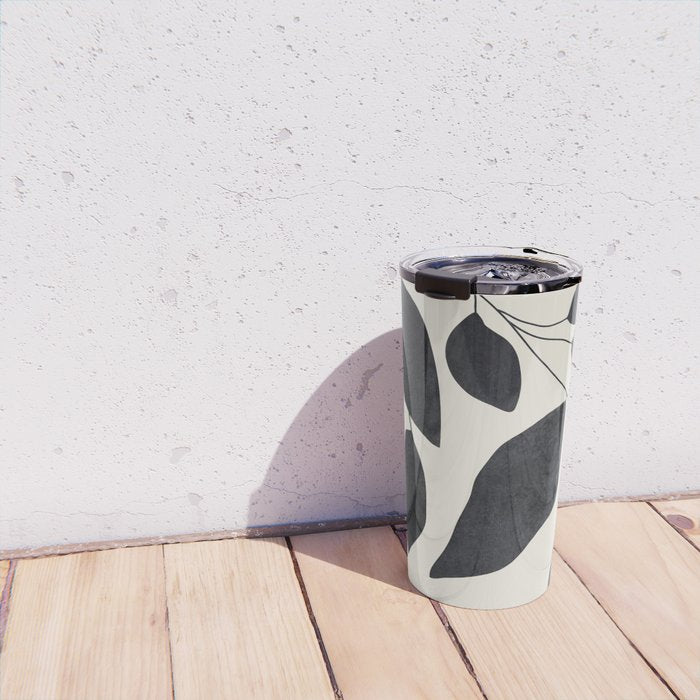 Abstract Art /Minimal Plant 139 Travel Mug Gallery Image 4