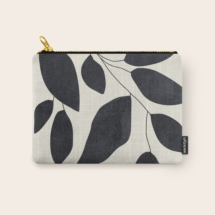 Abstract Art /Minimal Plant 139 Carry All Pouch Gallery Image 1