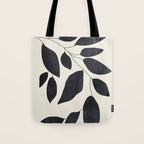 Abstract Art /Minimal Plant 139 Tote Bag Gallery Image 1