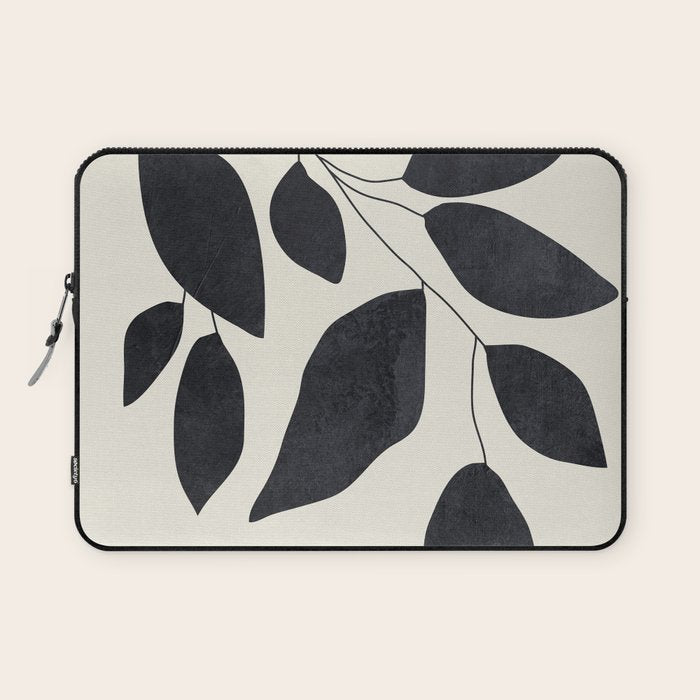 Abstract Art /Minimal Plant 139 Laptop Sleeve Gallery Image 1