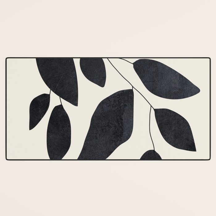 Abstract Art /Minimal Plant 139 Desk Mat Gallery Image 3