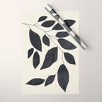 Abstract Art /Minimal Plant 139 Wrapping Paper Gallery Image 1