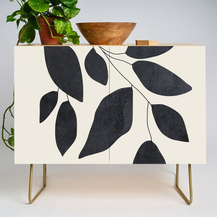 Abstract Art /Minimal Plant 139 Credenza Gallery Image 1