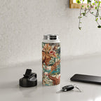 Floral and Animals Pattern IV Water Bottle Gallery Image 4