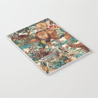 Floral and Animals Pattern IV Notebook Gallery Image 3