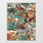 Floral and Animals Pattern IV Notebook Gallery Image 4