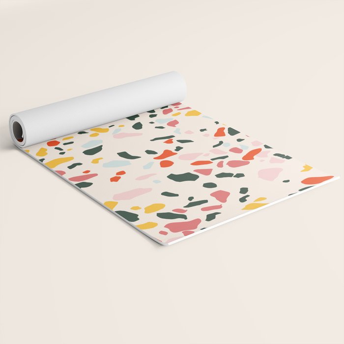 Confetti Terrazzo  Yoga Mat Gallery Image 2