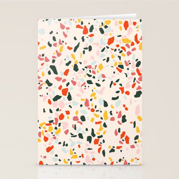 Confetti Terrazzo  Stationery Card Gallery Image 1