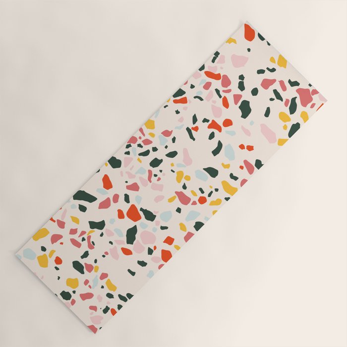 Confetti Terrazzo  Yoga Mat Gallery Image 1
