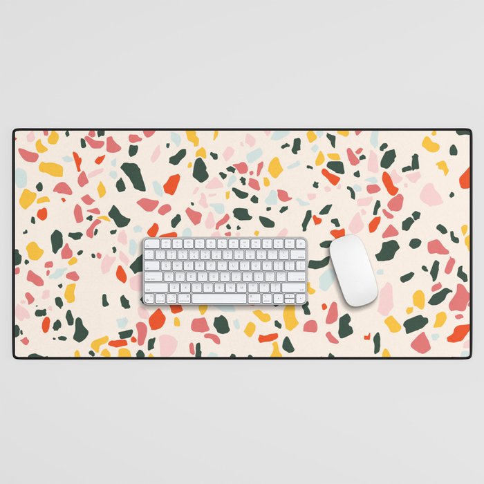 Confetti Terrazzo  Desk Mat Gallery Image 1