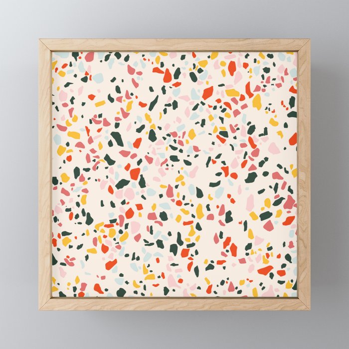 Confetti Terrazzo  Mini Art Print Gallery Image 1