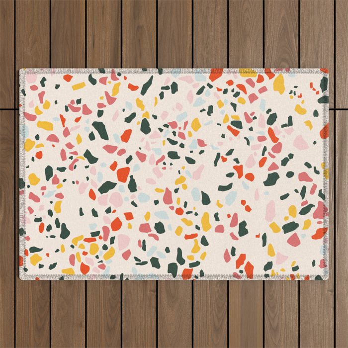 Confetti Terrazzo  Outdoor Rug Gallery Image 1
