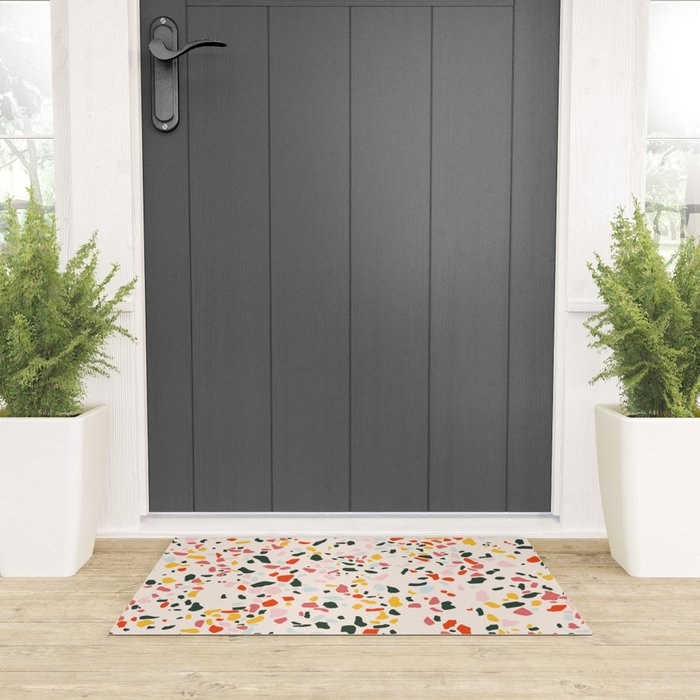 Confetti Terrazzo  Welcome Mat Gallery Image 3