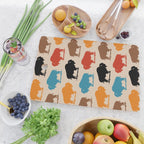 Buffalo Bison Pattern 278 Cutting Board Gallery Image 2