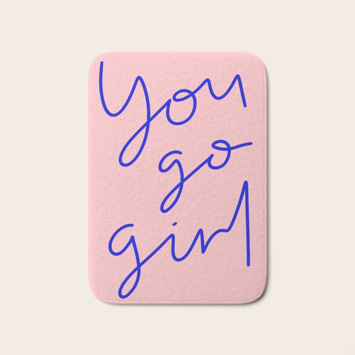 You Go Girl Bath Mat Gallery Image 1