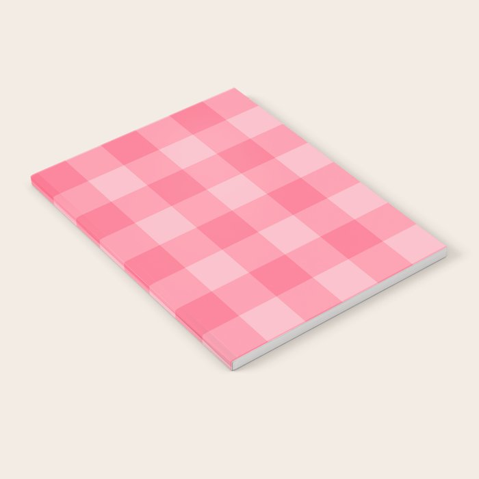 Sweet Peony Gingham Notebook Gallery Image 2