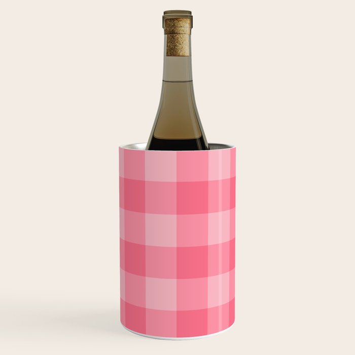 Sweet Peony Gingham Wine Chiller Gallery Image 1