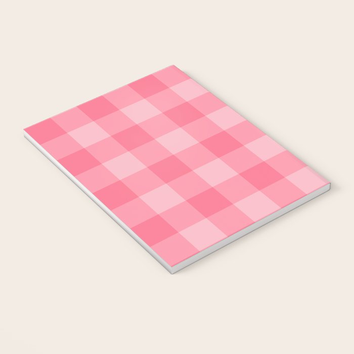 Sweet Peony Gingham Notebook Gallery Image 3