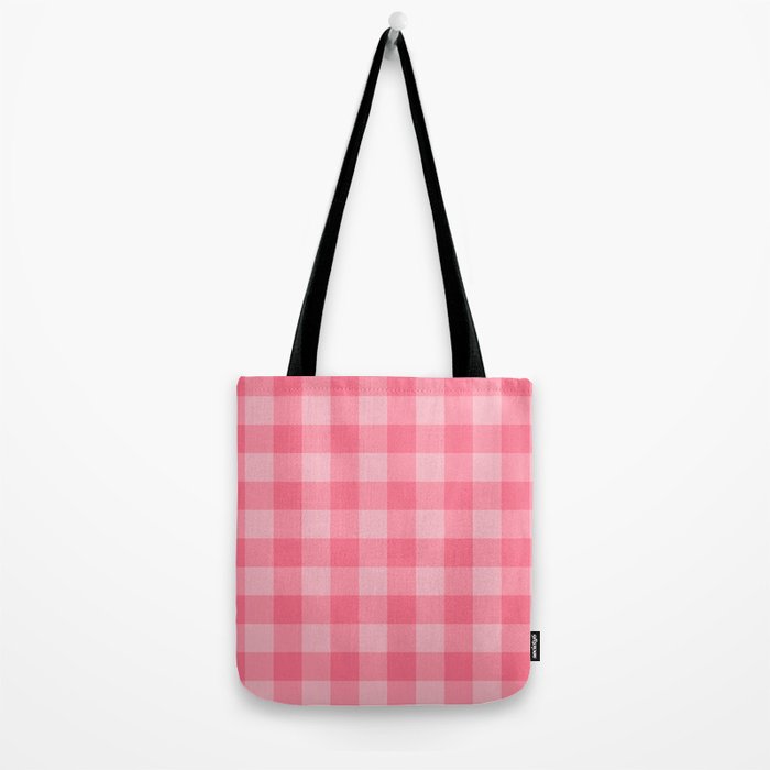 Sweet Peony Gingham Tote Bag Gallery Image 2