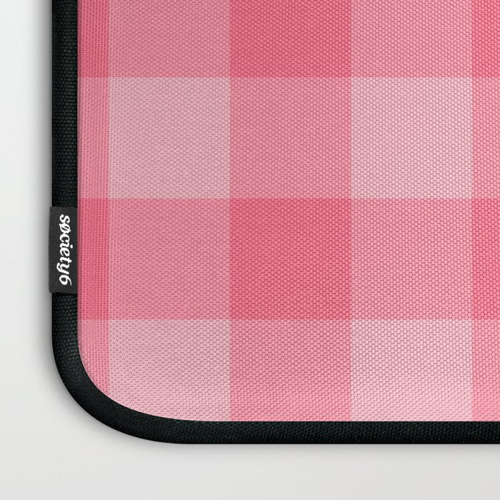 Sweet Peony Gingham Laptop Sleeve Gallery Image 3