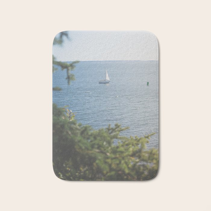 New England Sailing x Nautical Art Bath Mat Gallery Image 1