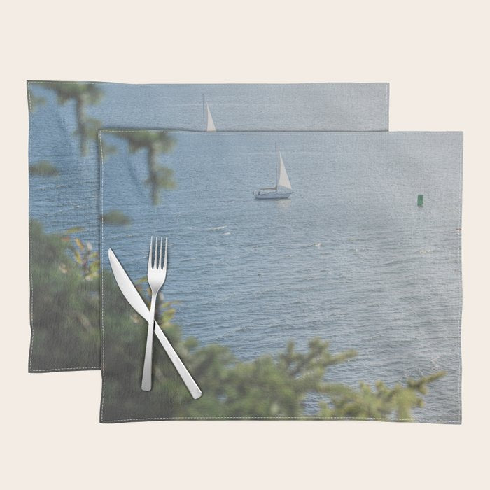 New England Sailing x Nautical Art Placemat Gallery Image 1
