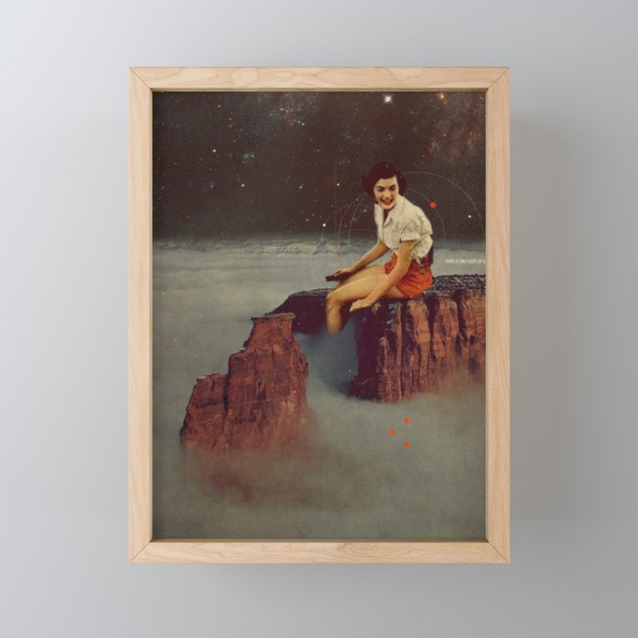 Only Hope Up Here Mini Art Print Gallery Image 1