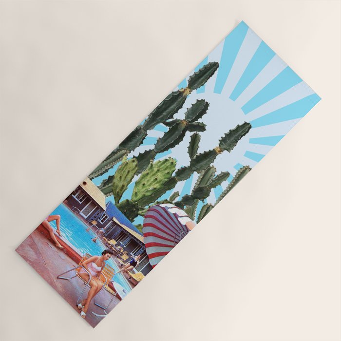 Cactus Inn Yoga Mat Gallery Image 1