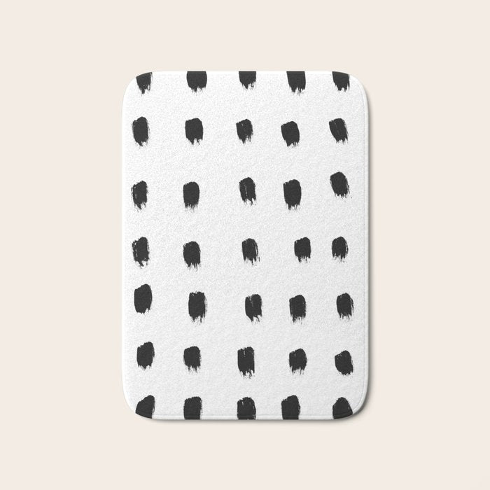 Jacques Pattern Bath Mat Gallery Image 1