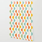 Mid Century Modern Geometry 3 Wallpaper Gallery Image 2