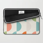 Mid Century Modern Geometry 3 Laptop Sleeve Gallery Image 2