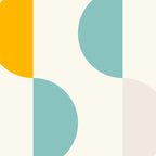 Mid Century Modern Geometry 3 Coffee Mug Gallery Image 2