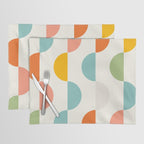 Mid Century Modern Geometry 3 Placemat Gallery Image 1