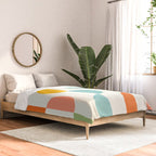 Mid Century Modern Geometry 3 Comforter Gallery Image 2
