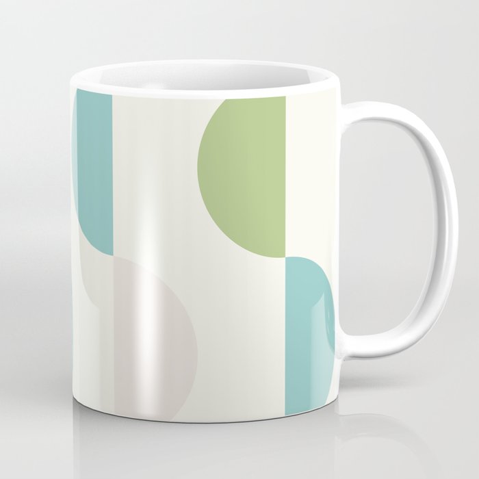 Mid Century Modern Geometry 3 Coffee Mug Gallery Image 1