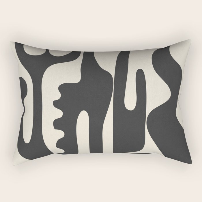 Shadowns in Motion 1 Rectangular Pillow Gallery Image 2